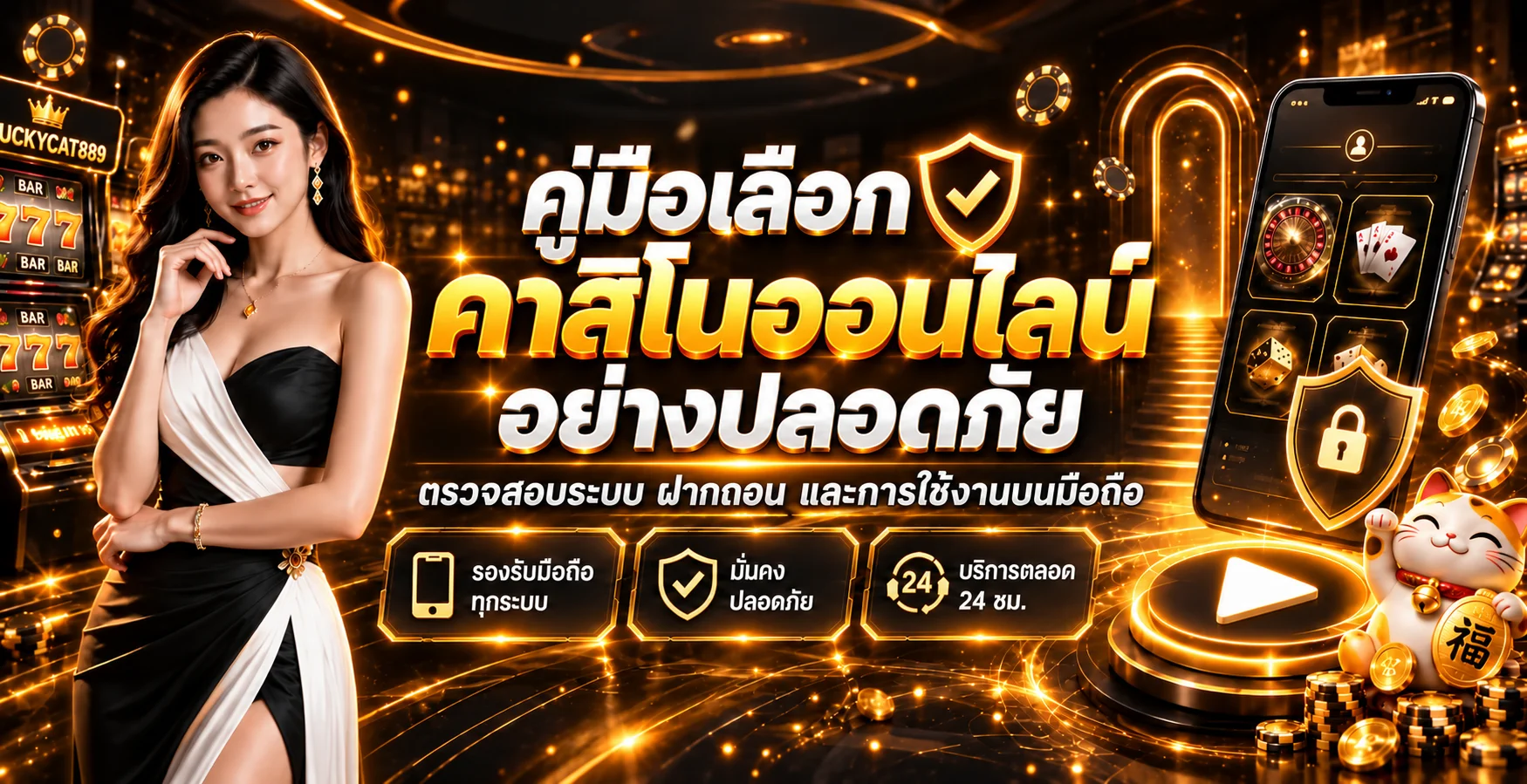 LUCKYCAT889 คู่มือสมัคร เข้าสู่ระบบ และ wallet
